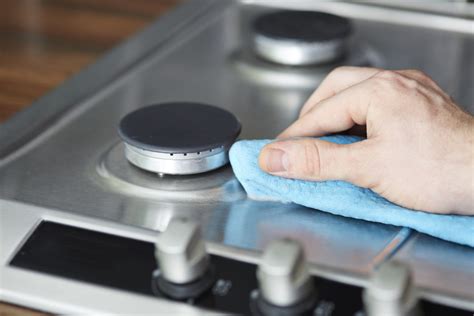 how to get burn marks off gas burners
